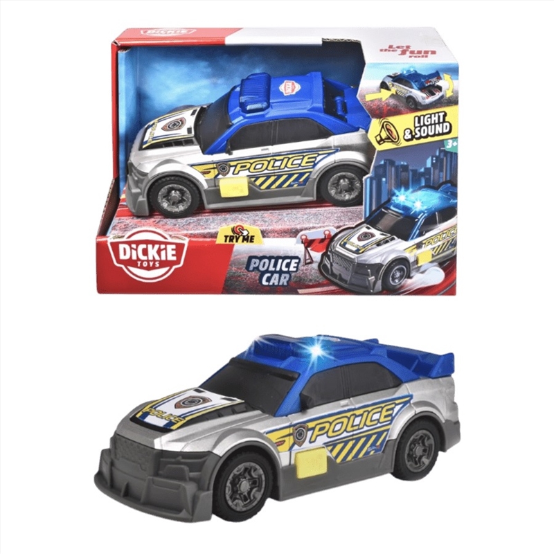 Dickie Toys - Police Car 15cm Vehicle/Product Detail/Toys
