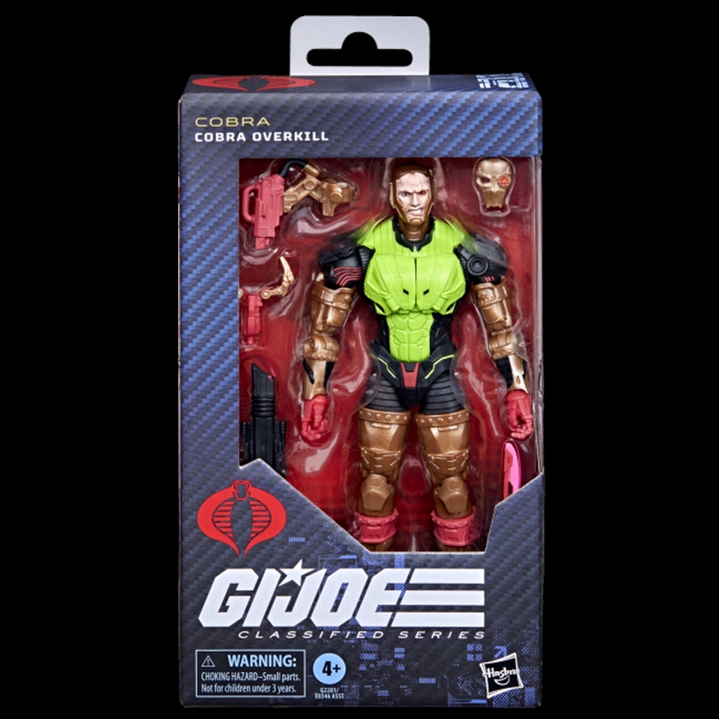 G.I. Joe Classified Series #201, Cobra Overkill/Product Detail/Figurines