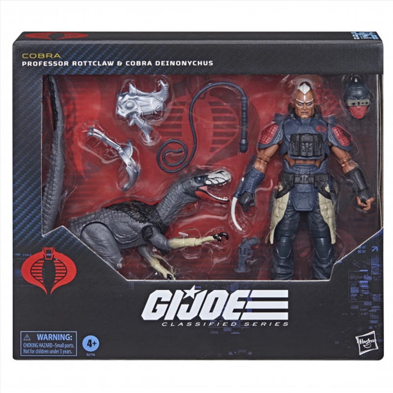 G.I. Joe Classified Series #196, Professor Rottclaw & Cobra Deinonychus/Product Detail/Figurines