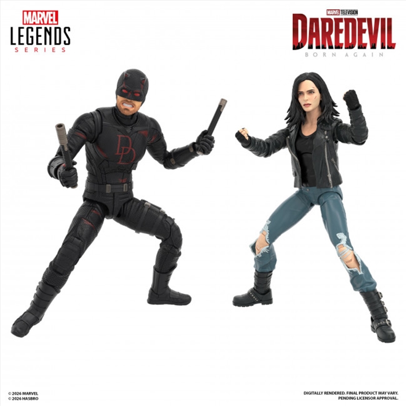 Marvel Legends Series Daredevil: Born Again Daredevil & Jessica Jones/Product Detail/Figurines