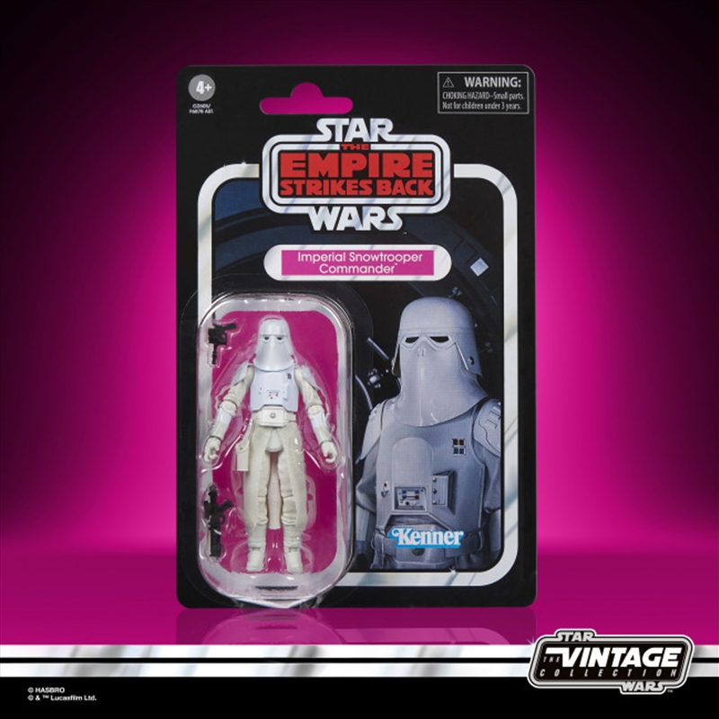 Star Wars The Vintage Collection Imperial Snowtrooper Commander Action Figure (3.75 inch)/Product Detail/Figurines