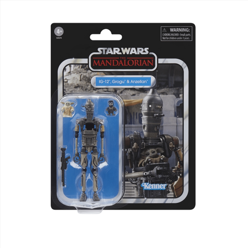 Star Wars The Vintage Collection: IG-12, Grogu & Anzellan/Product Detail/Figurines
