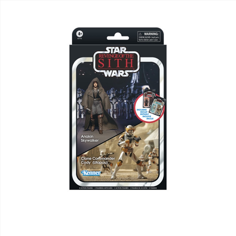 Star Wars The Vintage Collection Anakin Skywalker & Clone Commander Cody (Utapau)/Product Detail/Figurines