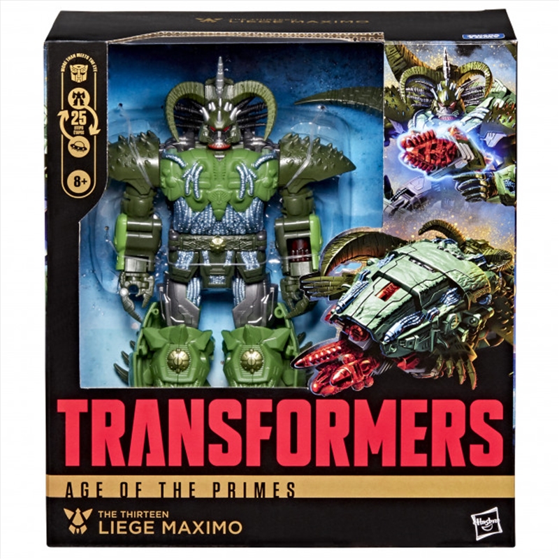 Transformers Age of the Primes Leader Class The Thirteen Liege Maximo Action Figure/Product Detail/Figurines