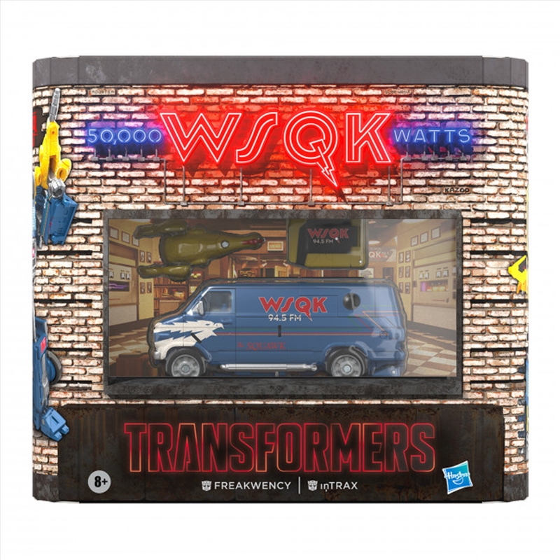 Transformers Stranger Things Freakwency and 8-Trax/Product Detail/Figurines