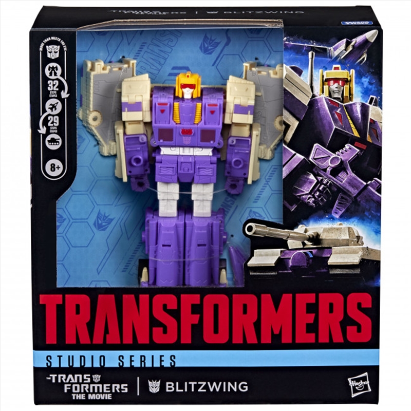 Transformers Studio Series The Transformers: The Movie Leader Class Blitzwing/Product Detail/Figurines