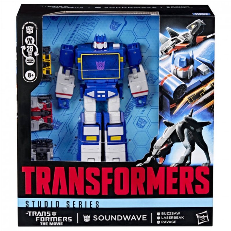 Transformers Studio Series The Transformers: The Movie Leader Class Soundwave/Product Detail/Figurines