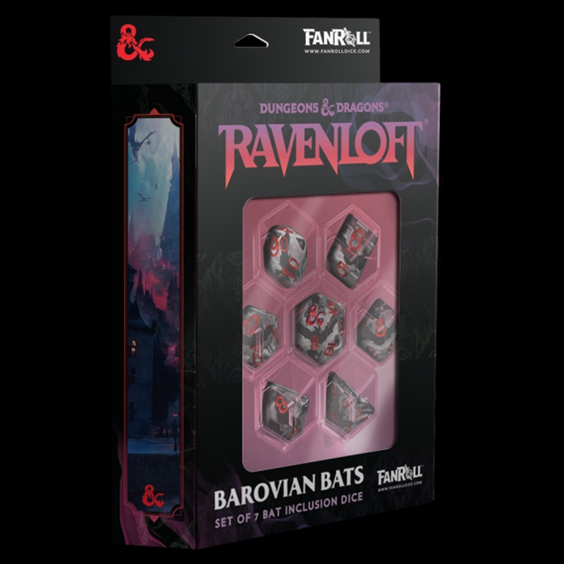 MDG: D&D Ravenloft Inclusion Dice Set: Bats/Product Detail/Games Accessories