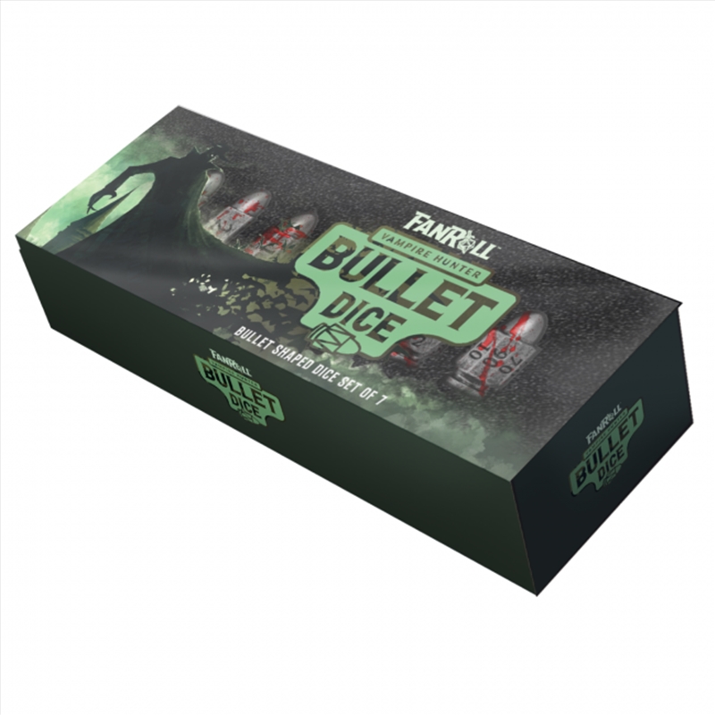 MDG: Resin Bullet Poly Dice Set: Vampire Hunter/Product Detail/Games Accessories