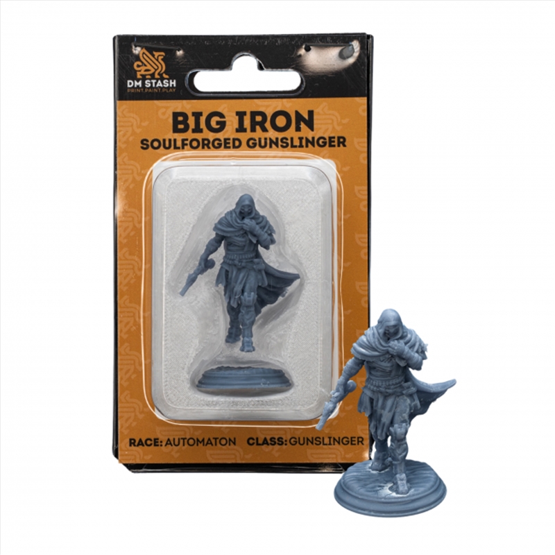 DM Stash - Big Iron - Soulforged Gunslinger Miniature (M)/Product Detail/RPG Games