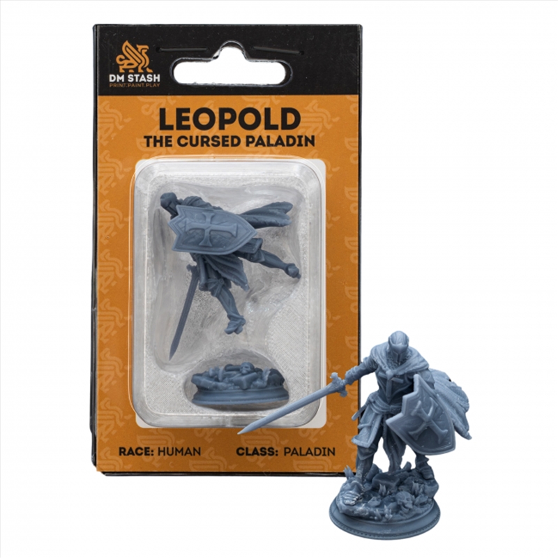 DM Stash - Leopold the Undying - Cursed Paladin Miniature (M)/Product Detail/RPG Games