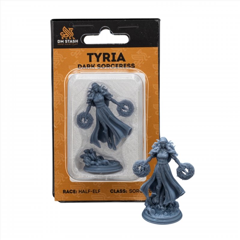 DM Stash - Tyria Ravensong - Dark Sorcereress Miniature (M)/Product Detail/RPG Games