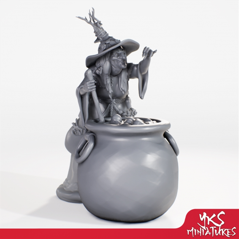 YKS Miniatures - Barovian Witch - Cauldron (M)/Product Detail/RPG Games