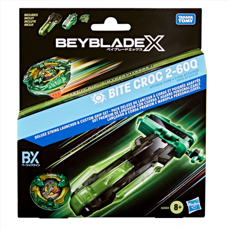 Beyblade X Deluxe String Launcher with Custom Grip & Right-Spinning Top Toy/Product Detail/Toys