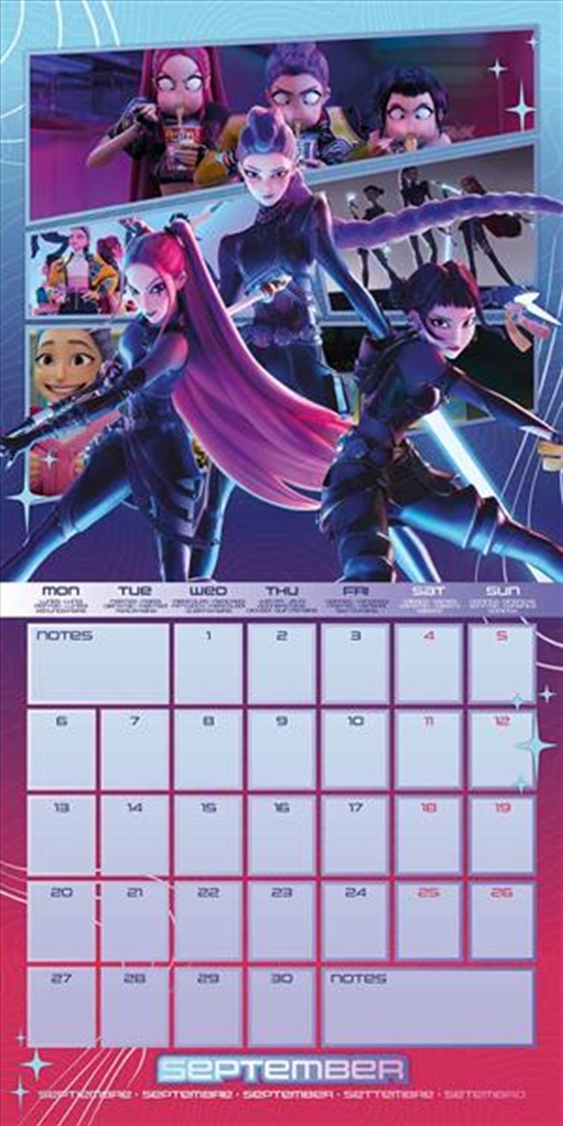 Kpop Demon Hunters Calendar/Product Detail/Calendars & Diaries