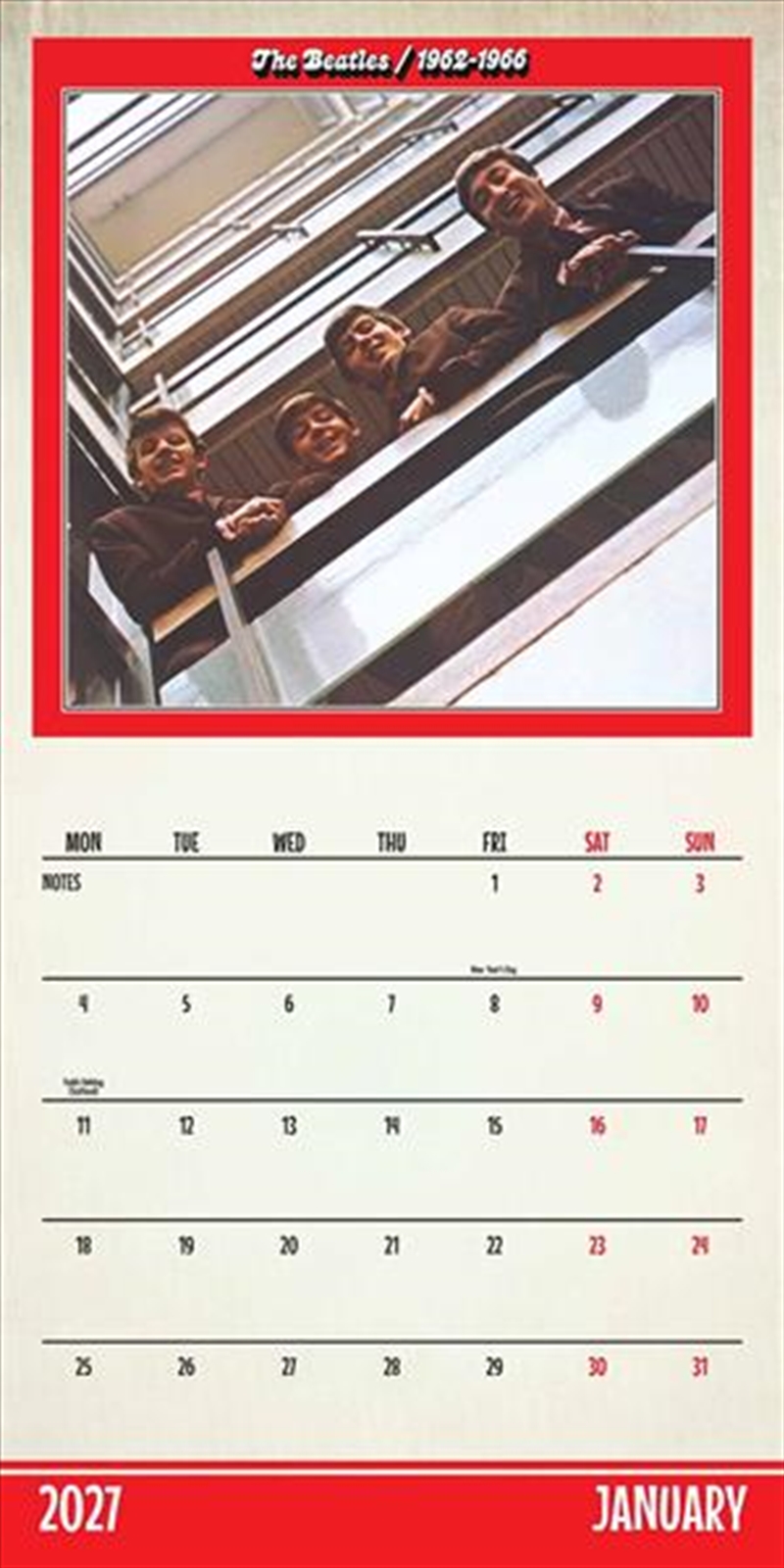 Beatles The Calendar/Product Detail/Calendars & Diaries