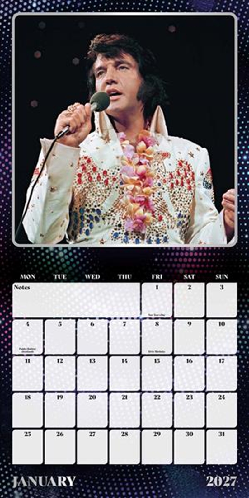 Elvis Calendar/Product Detail/Calendars & Diaries