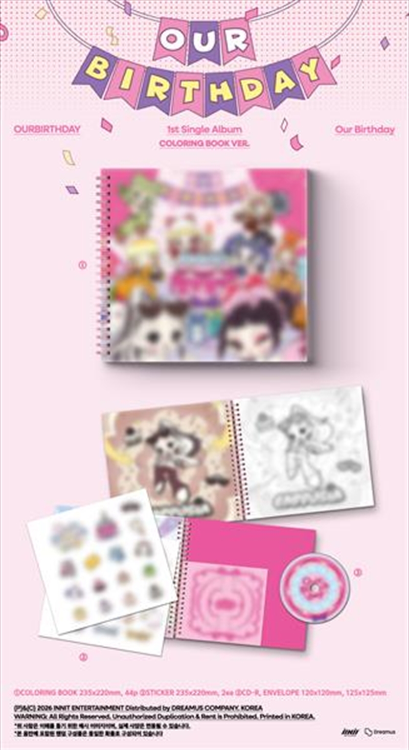 Our Birthday - Colouring Book Ver./Product Detail/World
