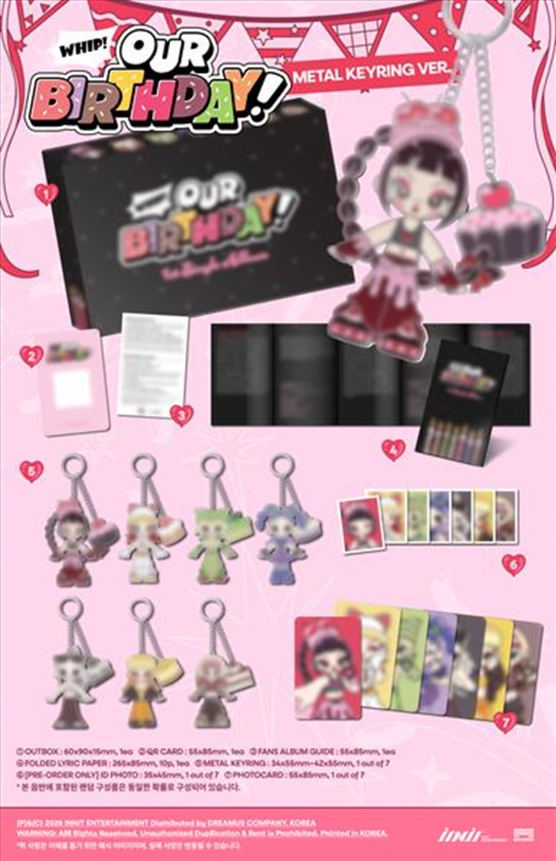 Our Birthday - Metal Keyring Ver./Product Detail/World