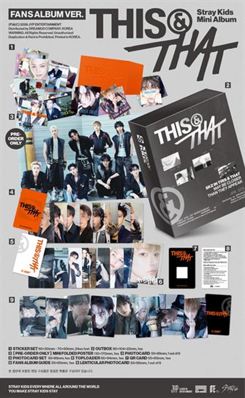 This & That - Fans Album Ver./Product Detail/World
