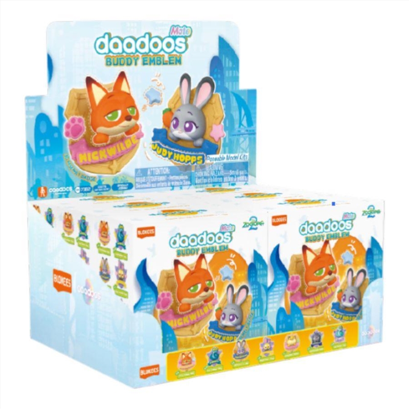 Zootopia - Buddy Emblem daadoos Mate Series 1 Blind Box Model Kit (Sent At Random)/Product Detail/Collectables