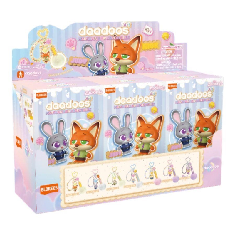 Zootopia - Marshmallow Adventures daadoos Art Series 1 Blind Box Model Kit (Sent At Random)/Product Detail/Collectables