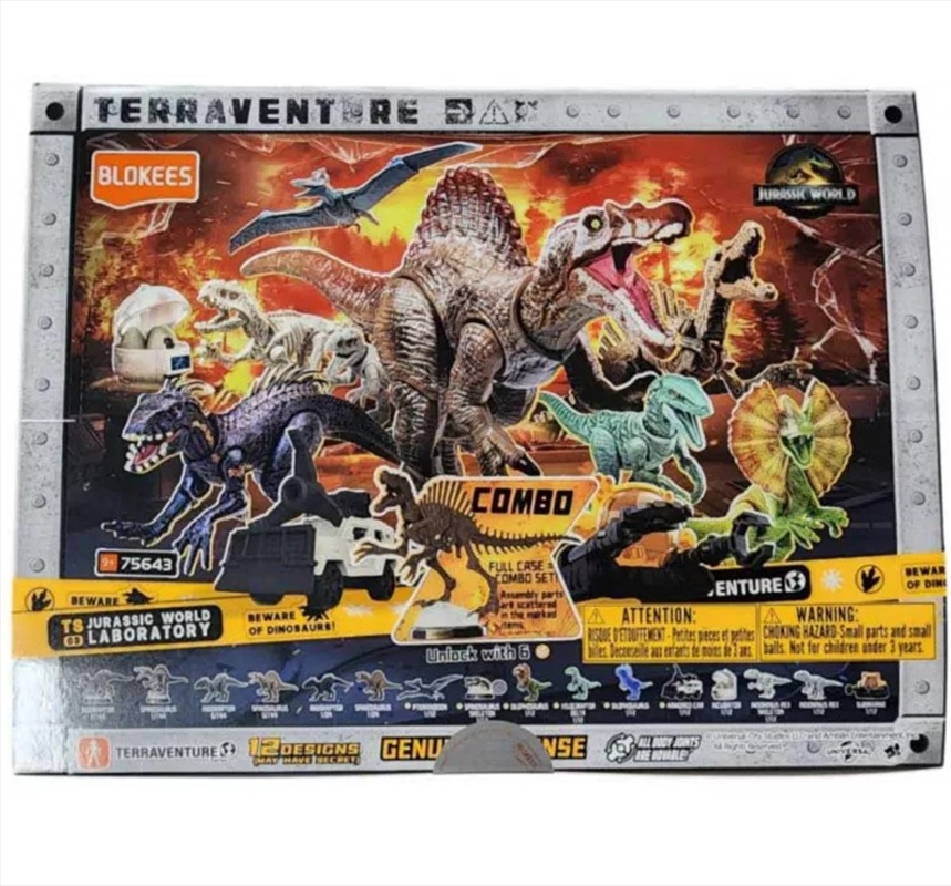Jurassic World - Terraventure TS03 Blind Box Model Kit (Sent At Random)/Product Detail/Collectables