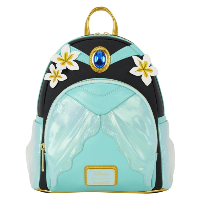 Loungefly Aladdin - Princess Jasmine Cosplay Mini Backpack with Lamp Bag Charm/Product Detail/Bags