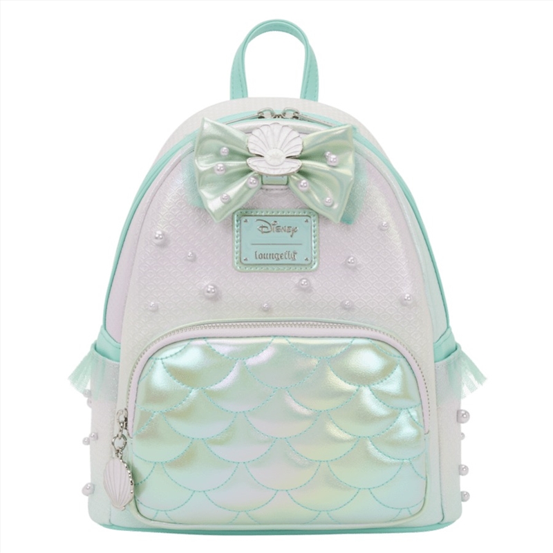 Loungefly Little Mermaid (1989) - Iridescent Pearl Mini Backpack/Product Detail/Bags