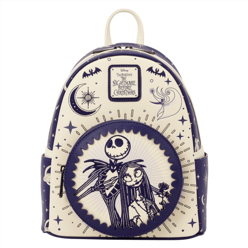 Loungefly Nightmare Before Christmas - Jack Skellington & Sally Night Sky Mini Backpack/Product Detail/Bags