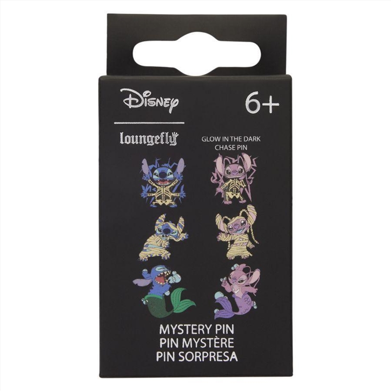 Loungefly Lilo and Stitch - Stitch & Angel Halloween Costumes Mystery Box Pin (Sent At Random)/Product Detail/Buttons & Pins