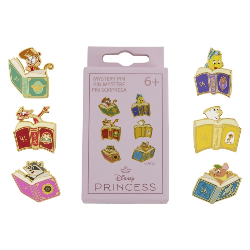 Loungefly Disney Princess - Books Blind Box Pins (Sent At Random)/Product Detail/Buttons & Pins