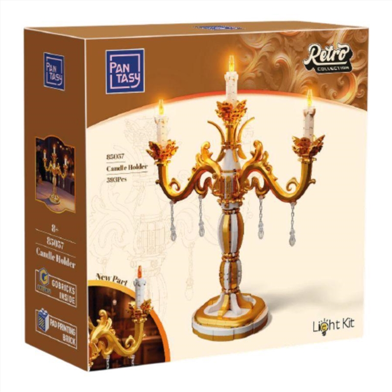 Retro Collection - Candle Holder Construction Set (593 Pcs)/Product Detail/Figurines