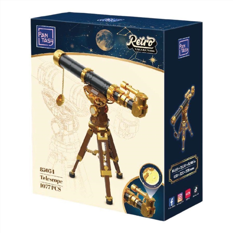 Retro Collection - Telescope Construction Set (1077 Pcs)/Product Detail/Figurines