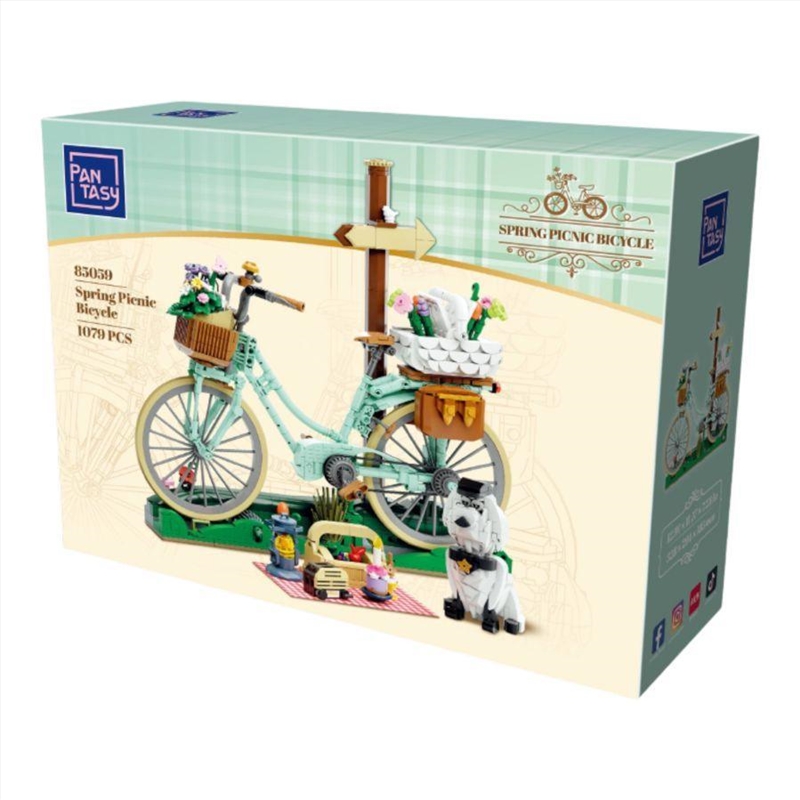 Spring Picnic Bicycle Construction Set (1079 Pcs)/Product Detail/Figurines