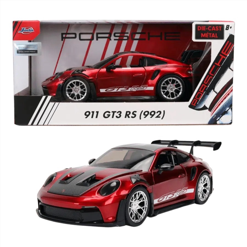 HyperSpec - 1:24 Porsche 911 GT3 RS (992) (Candy Red) Diecast Vehicle/Product Detail/Figurines