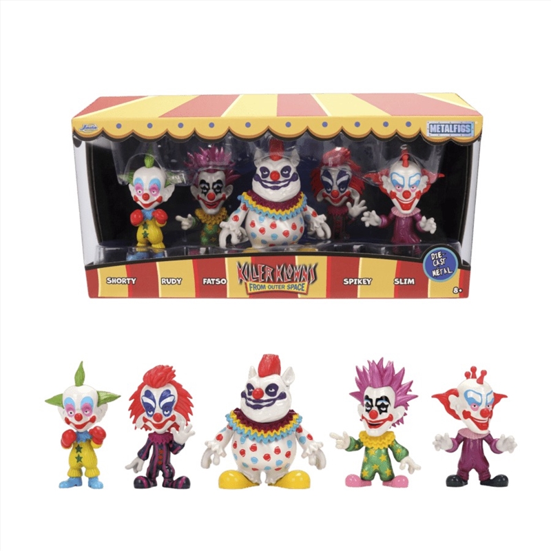 Killer Klowns - 2.5" Metalfigs 5-Pack/Product Detail/Figurines