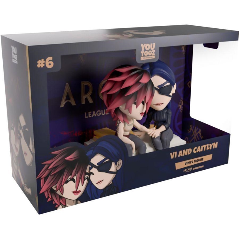 Youtooz Arcane: League of Legends - Vi and Caitlyn 4.5" Vinyl Figure/Product Detail/Figurines