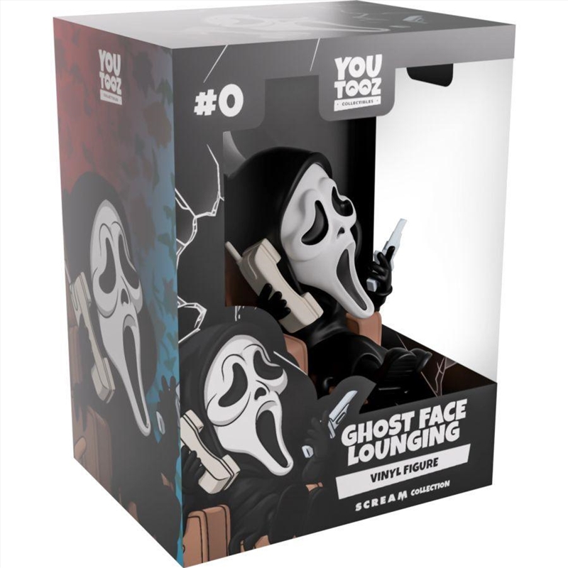 Youtooz Scream - Ghostface Lounging 4" Vinyl Figure/Product Detail/Figurines