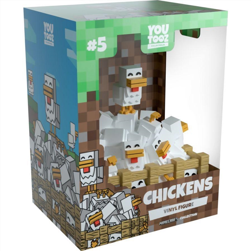 Youtooz Minecraft - Chickens 3.5" Vinyl Figure/Product Detail/Figurines