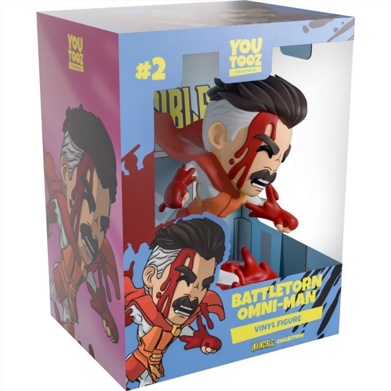 Youtooz Invincible (2021) - Battletorn Omni-Man 4.5" Vinyl Figure/Product Detail/Figurines