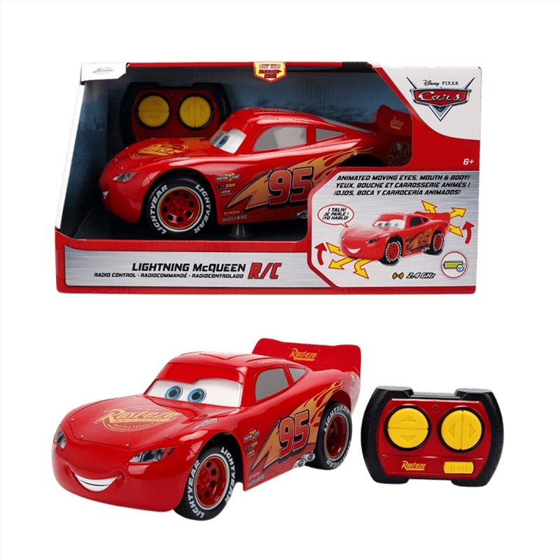 Cars - 1:18 Lightning McQueen Animatronic Remote Control Car/Product Detail/Toys