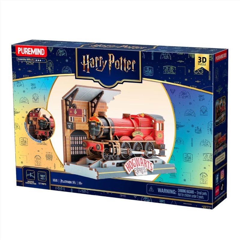 Harry Potter - Hogwarts Express on Platform 9 3/4 Construction Craft Set/Product Detail/Figurines