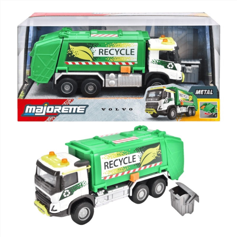 Majorette – Volvo FMX Truck Garbage Collector/Product Detail/Figurines