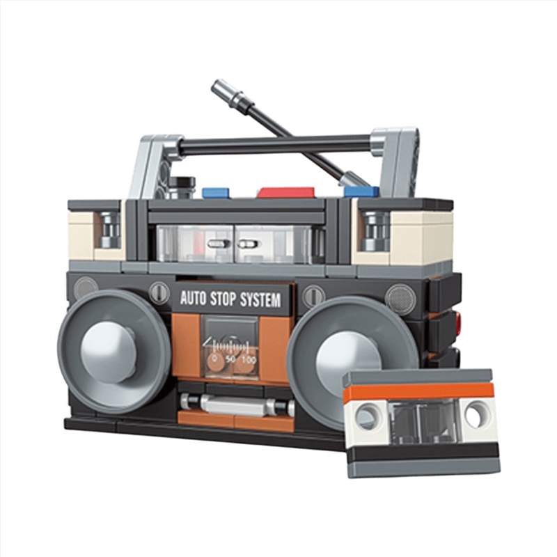 JAKI – Retro Boombox Plastic Brick Kit/Product Detail/Figurines