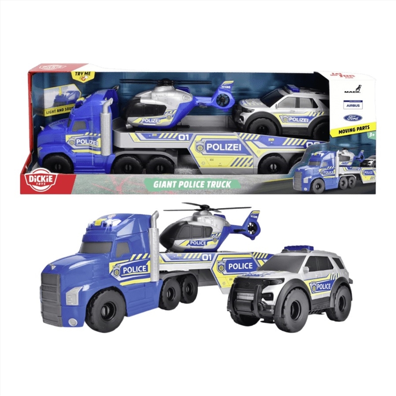 Dickie Toys – Giant Police Truck 70cm/Product Detail/Toys
