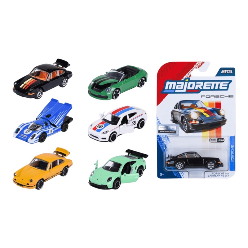 Majorette – 1:64 Porsche Premium Cars (Sent At Random)/Product Detail/Figurines