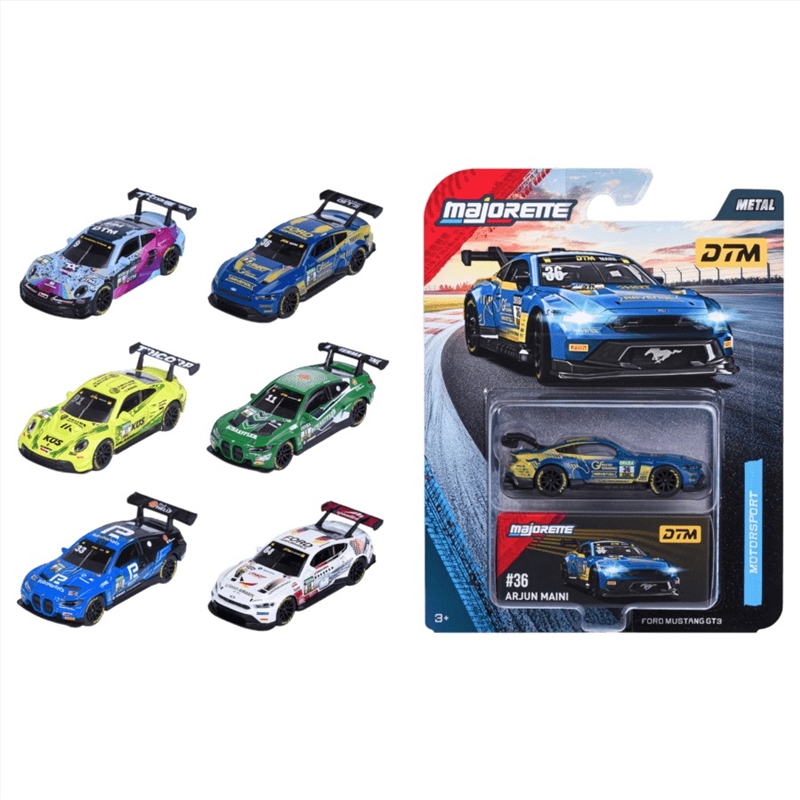Majorette – 1:64 Motorsport DTM Deluxe Cars (Sent At Random)/Product Detail/Figurines