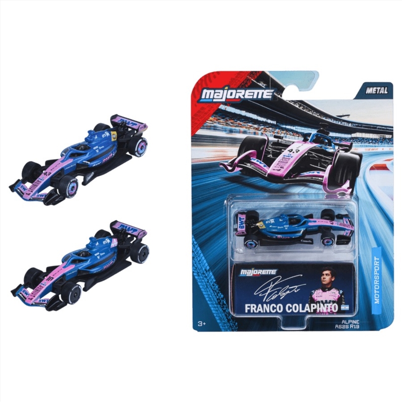 Majorette – 1:64 Motorsport Alpine Deluxe Cars (Sent At Random)/Product Detail/Figurines