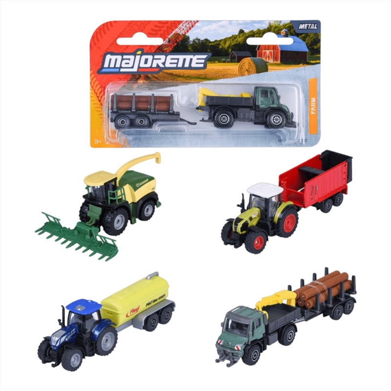 Majorette – 1:64 Farm Trailer (Sent At Random)/Product Detail/Figurines